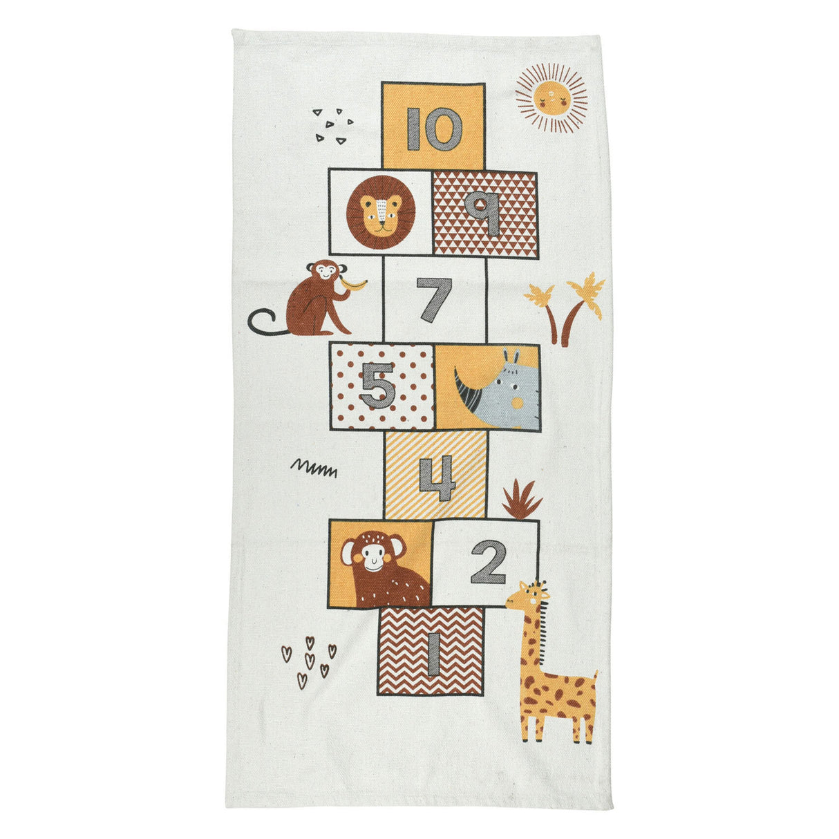 Safari hopping rug, 70x140cm