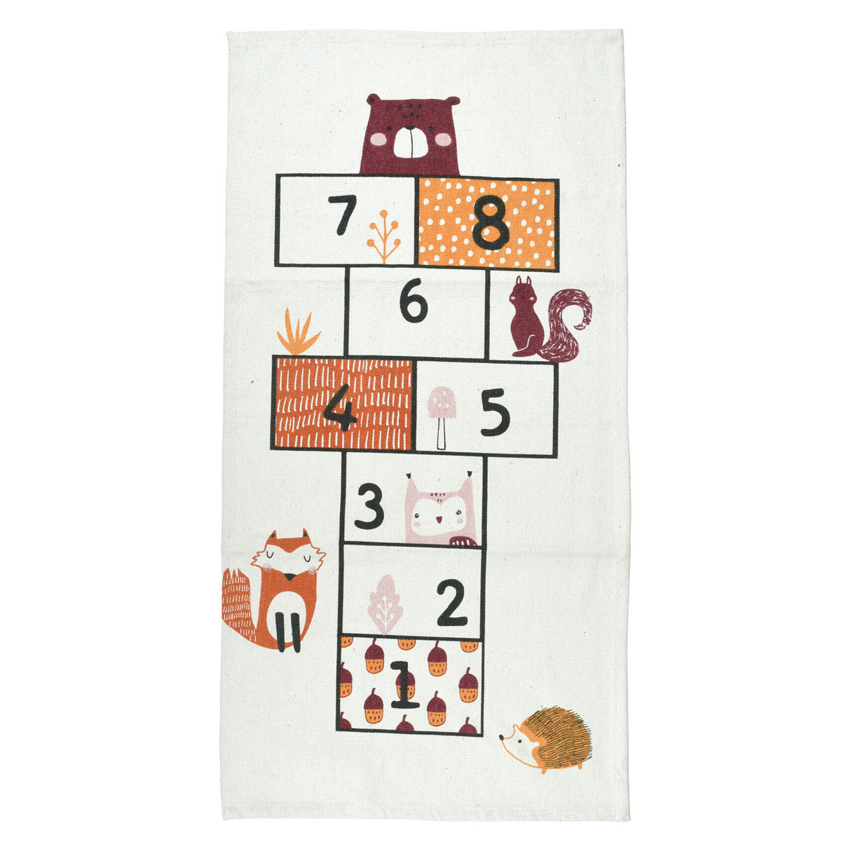 Rug Hick Forest Animals, 70x140 cm