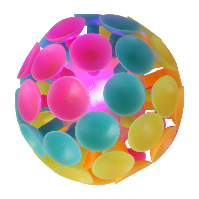 Light suction cupball