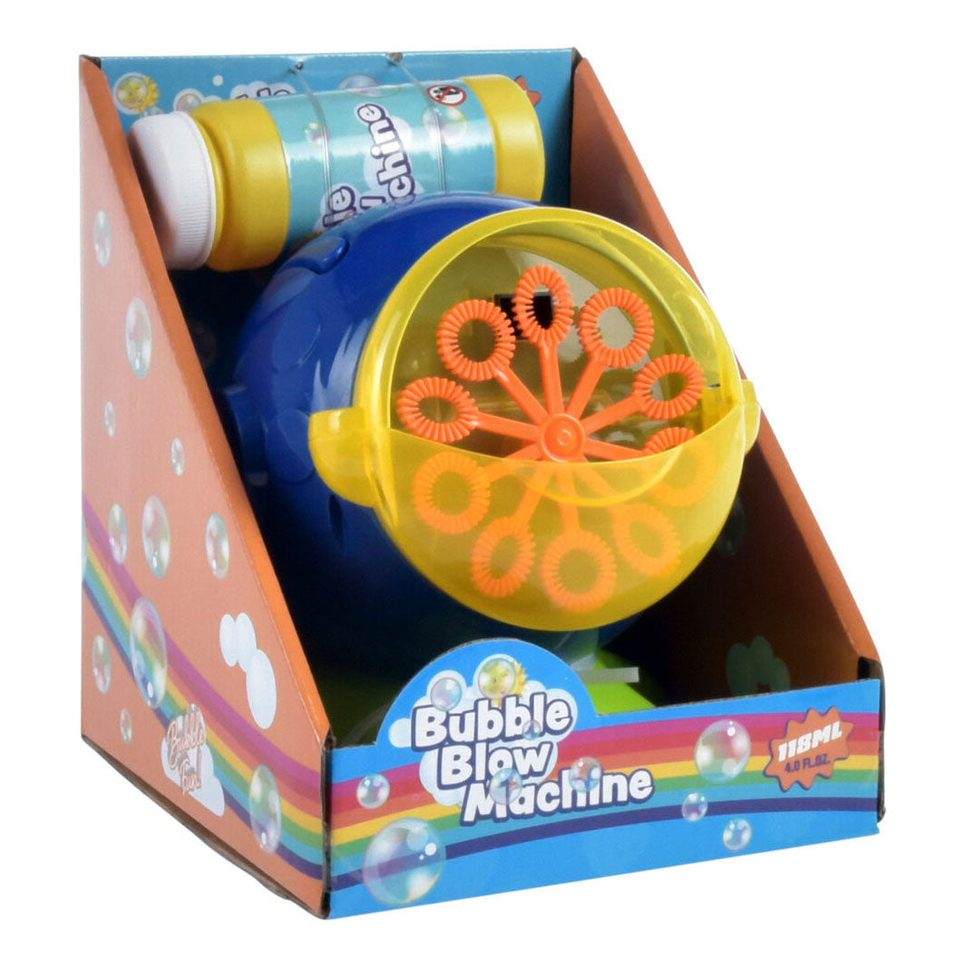 bubble blowing machine with bubble bladder, 18ml