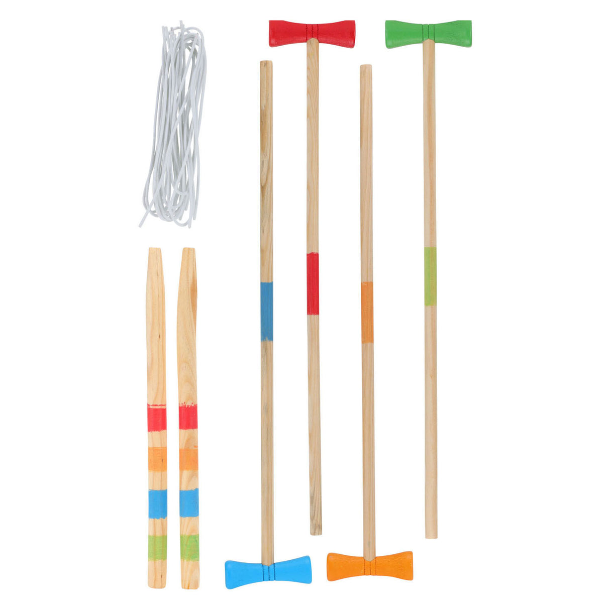 Juego de croquet de madera