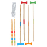 Juego de croquet de madera