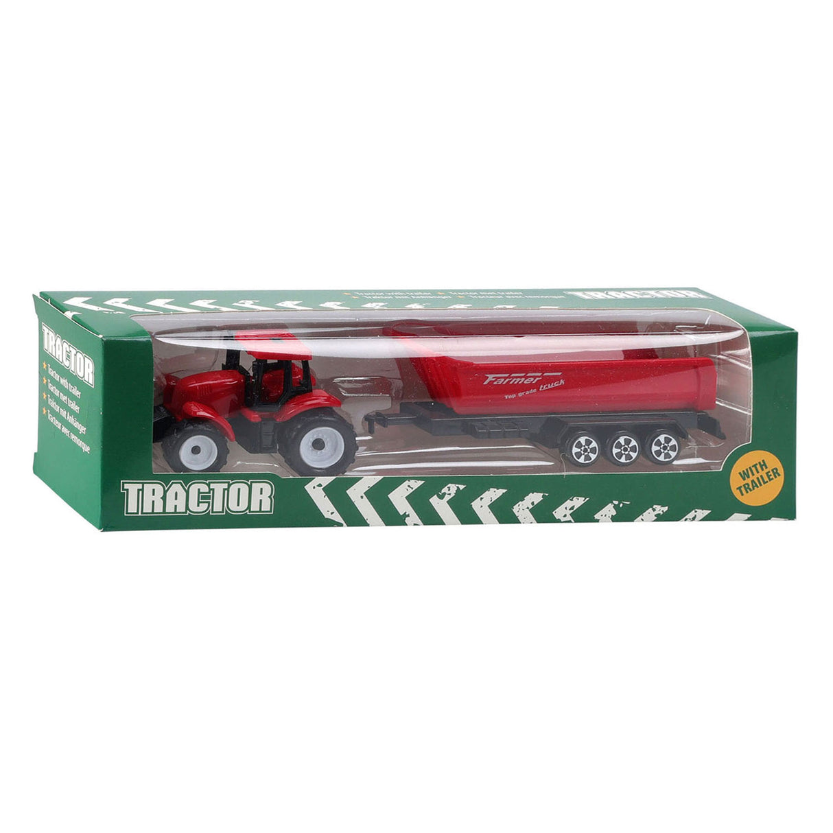 Tractor with trailer, 20.5 cm