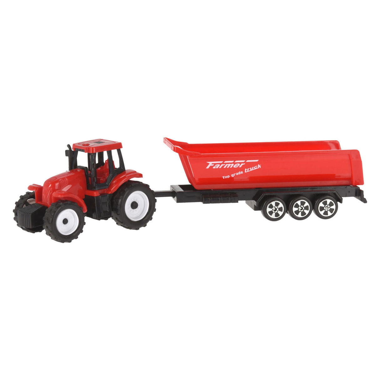 Traktor med trailer, 20,5 cm