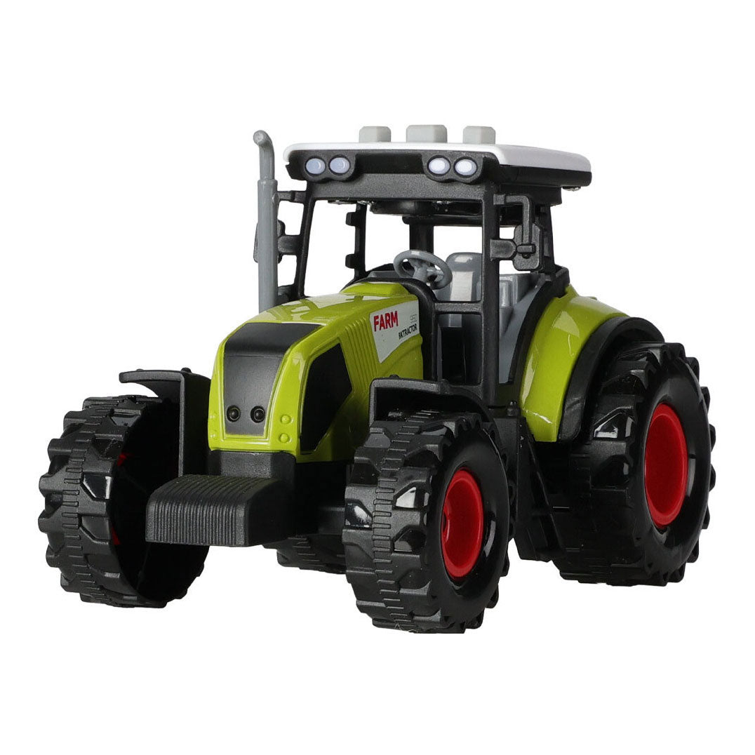 Frictie Tractor met Aanhanger