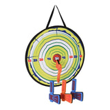 Foam axe throwing with target