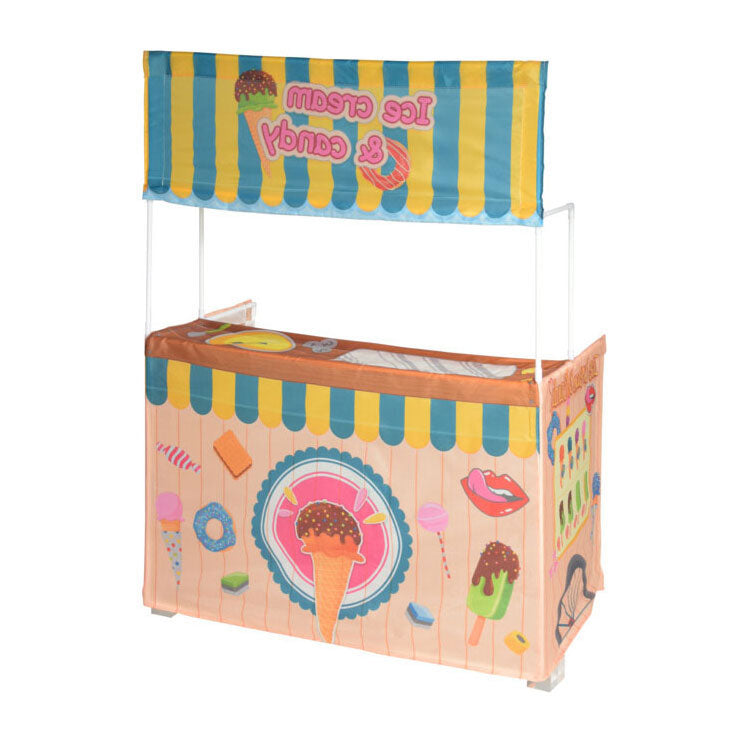 Children's play tent for ice cream stall shop, 123cm