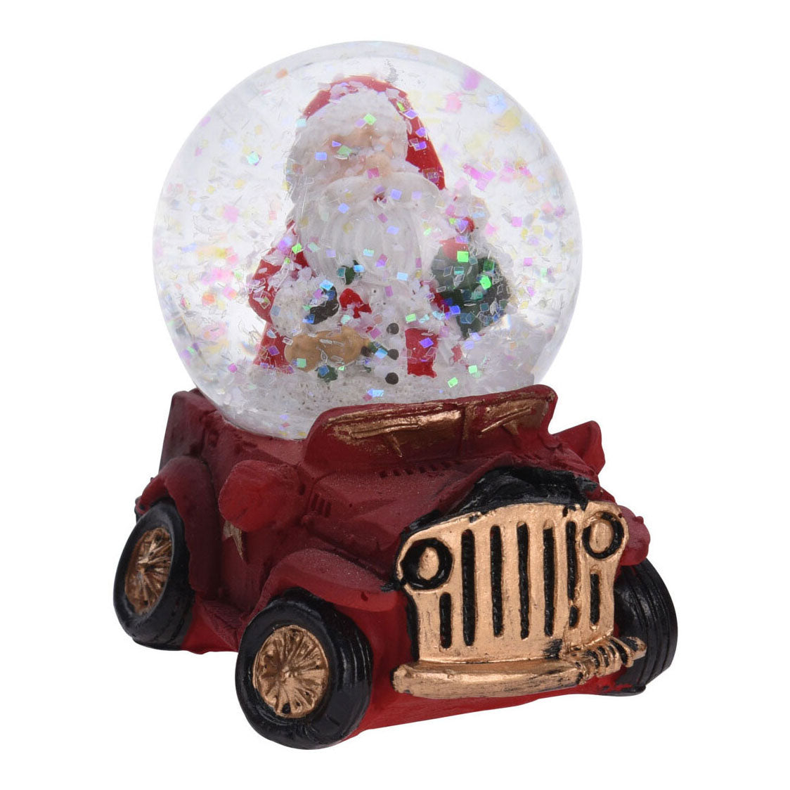 Waterball Christmas figure in car, 6.5 cm