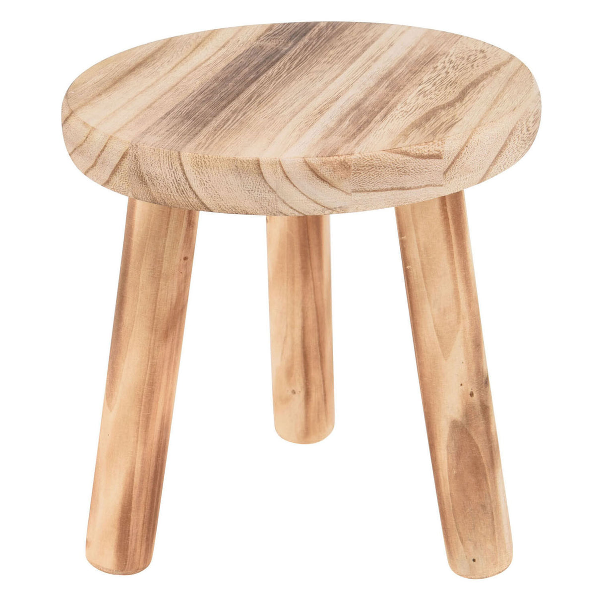 Table d'appoint en bois naturel, 20x20 cm