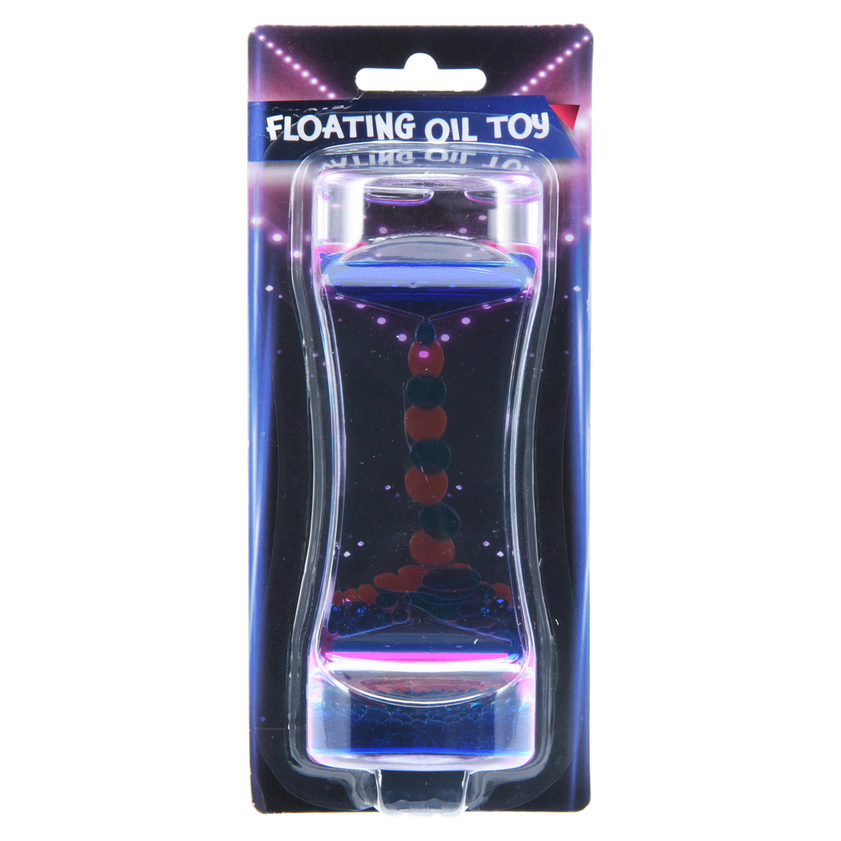 Lava bubbles hourglass, 14cm