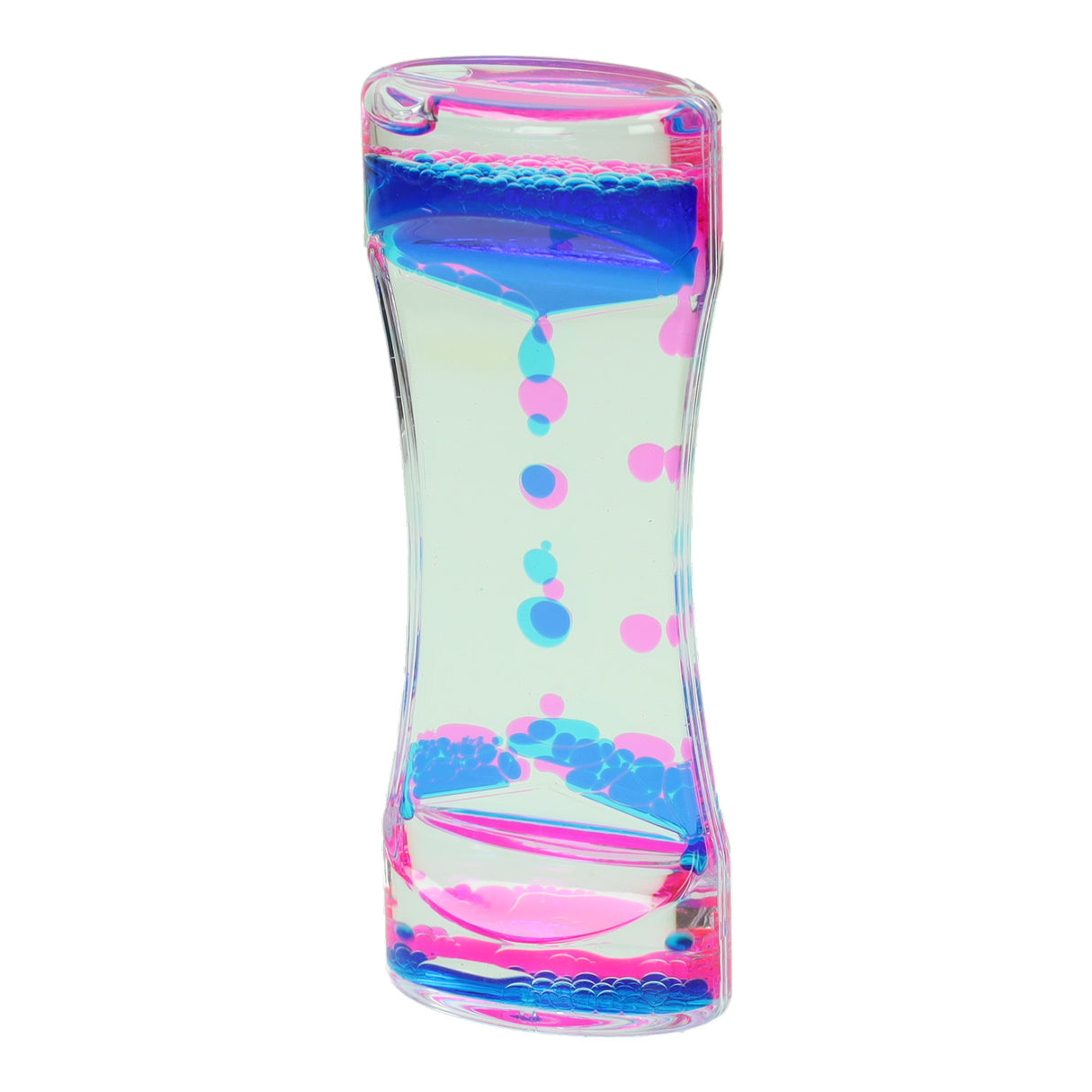 Lava bubbles hourglass, 14cm