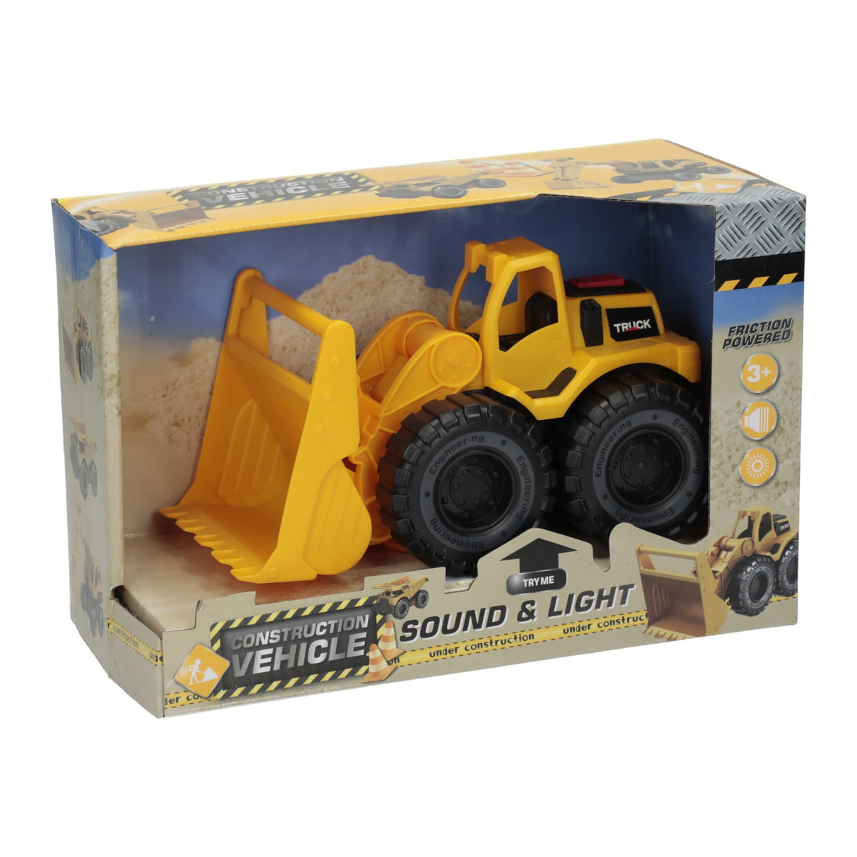 Construction work vehicle front loader, 19cm