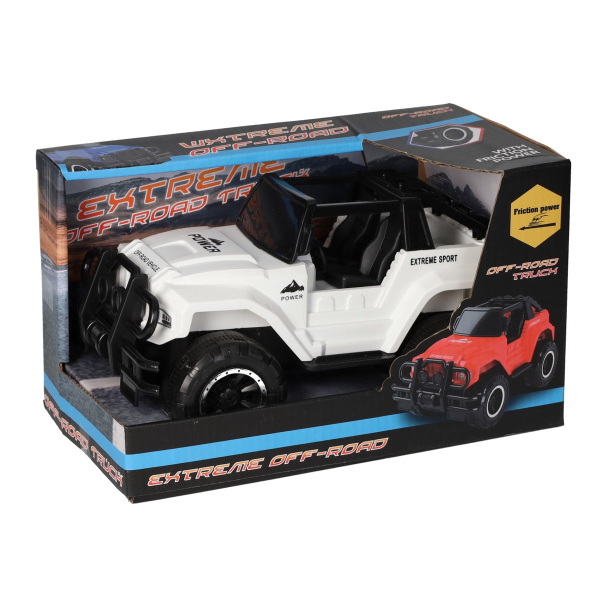 Attrito Jeep 4x4 fuori strada, 21 cm