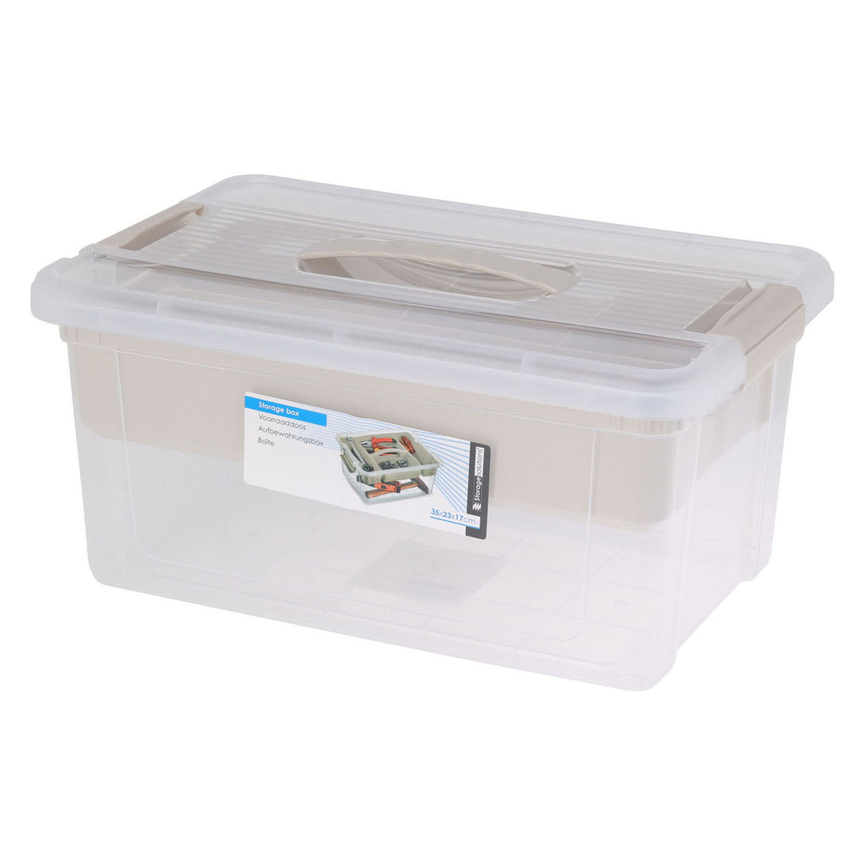 Stock storage box, 32x23x17cm