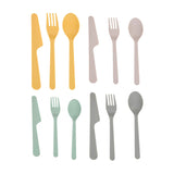 Cutlery recycled plastic set, 3dlg.