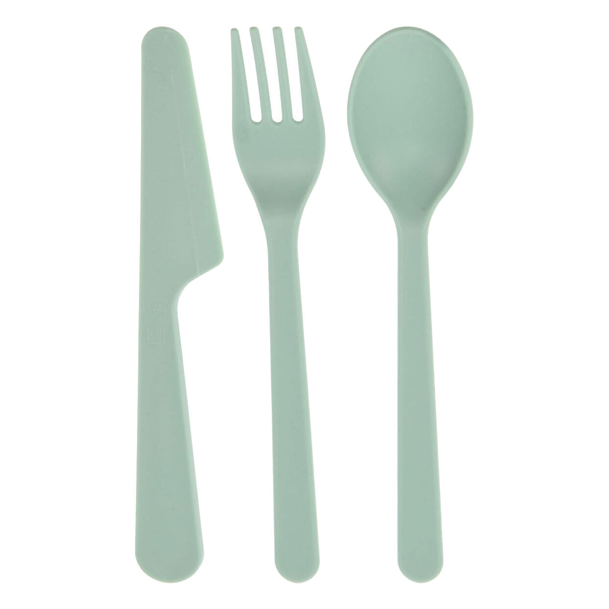 Bestikk resirkulert plastsett, 3 stykker.