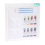 Painting set with canvas, 12 pieces.