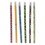 Gray HB pencils sport, 6 pcs.