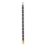 Gray hb pencils black and white, 6 pcs.