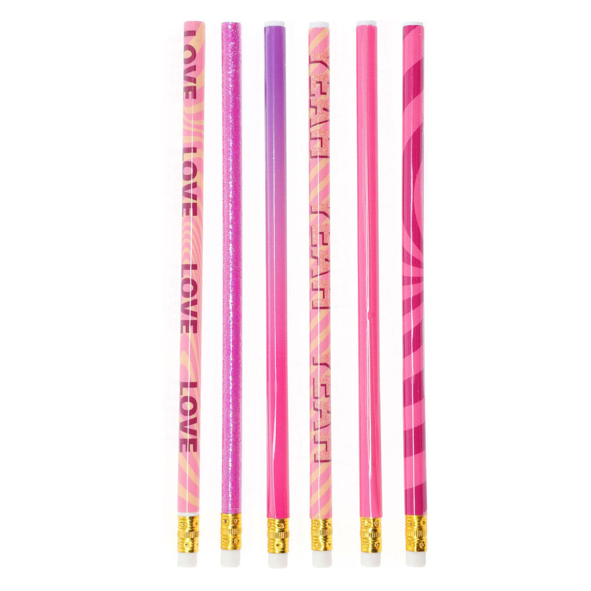 Gro HB Bleistift rosa, 6st.