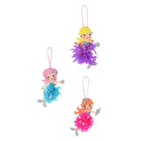 Make your own Pompom Mermaid Hangers