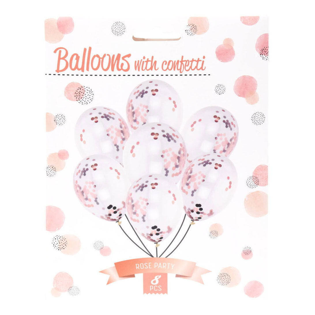 Ballons avec Rosegouden Confetti, 8e.