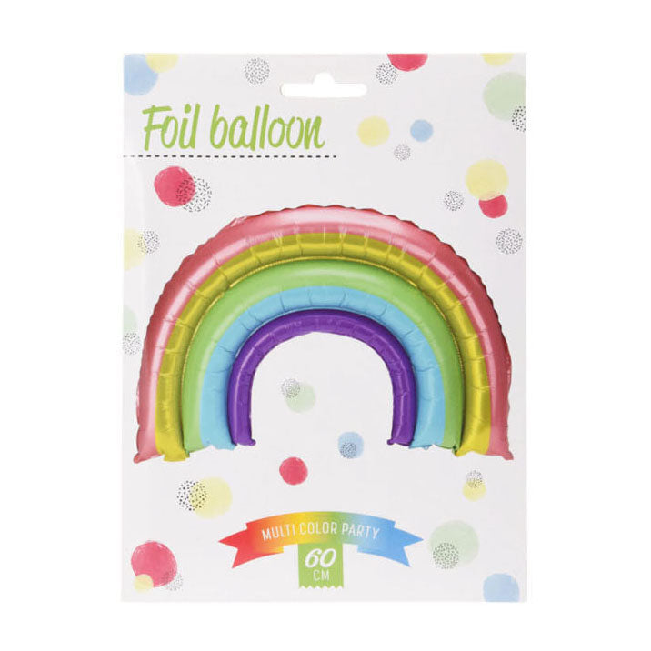 Folieballon mavrica, 60 cm