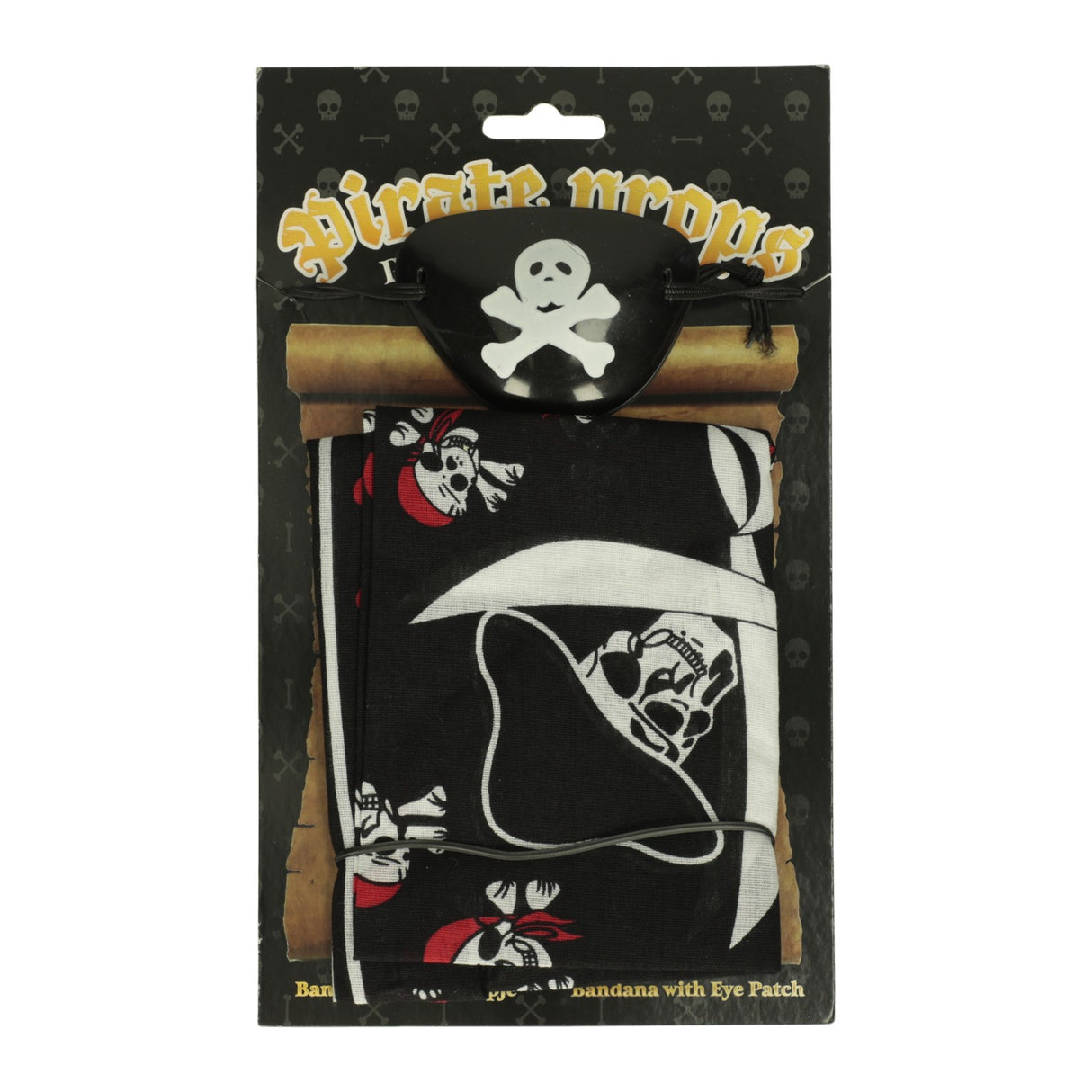 Pirate Bandana mat Auge Patch