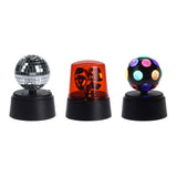 Disco lamp set, 3 pieces.