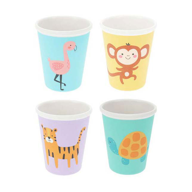Kannerbecher Déier Melamine, 250ml