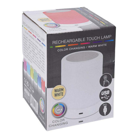 Rechargeable touch lamp