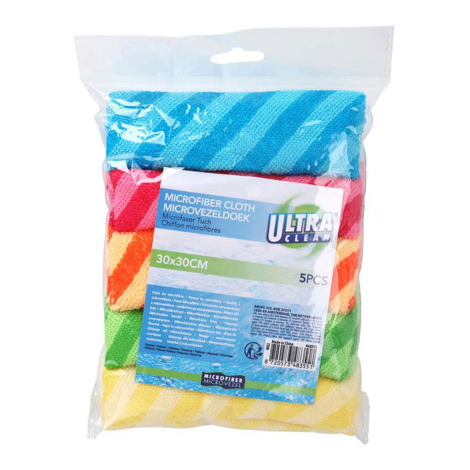 Microfibre cloth set, 5 pcs.