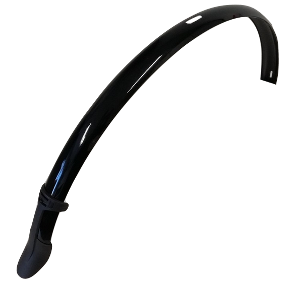 Gazelle Fender posteriore 28 Black 50mm B50G con foro cavo 311216900