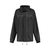 Mirage S black rain jacket