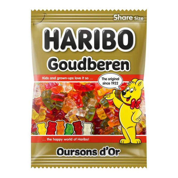 Haribo gullbjørner (26x 340gr)