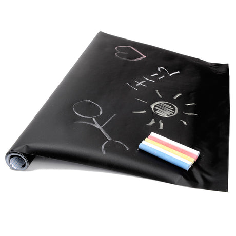 Blackboard foil with chalk