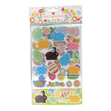 Easter sticker sheet, 3 pcs.