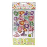 Easter sticker sheet, 3 pcs.