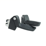 Qibbel footrests junior 6+ (2 pieces) - black