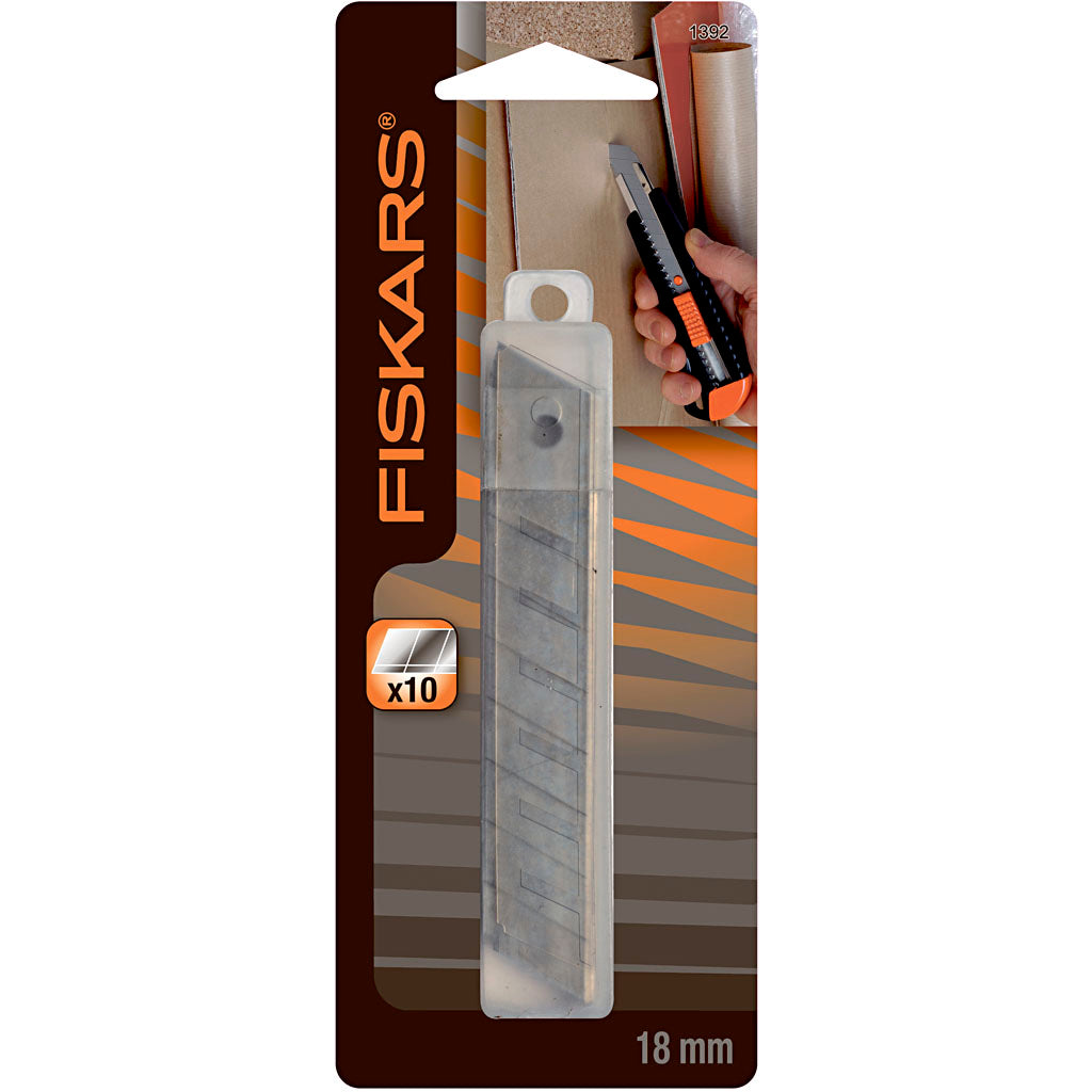 Fiskars spare blade, w: 18 mm, 10 pieces 1 box