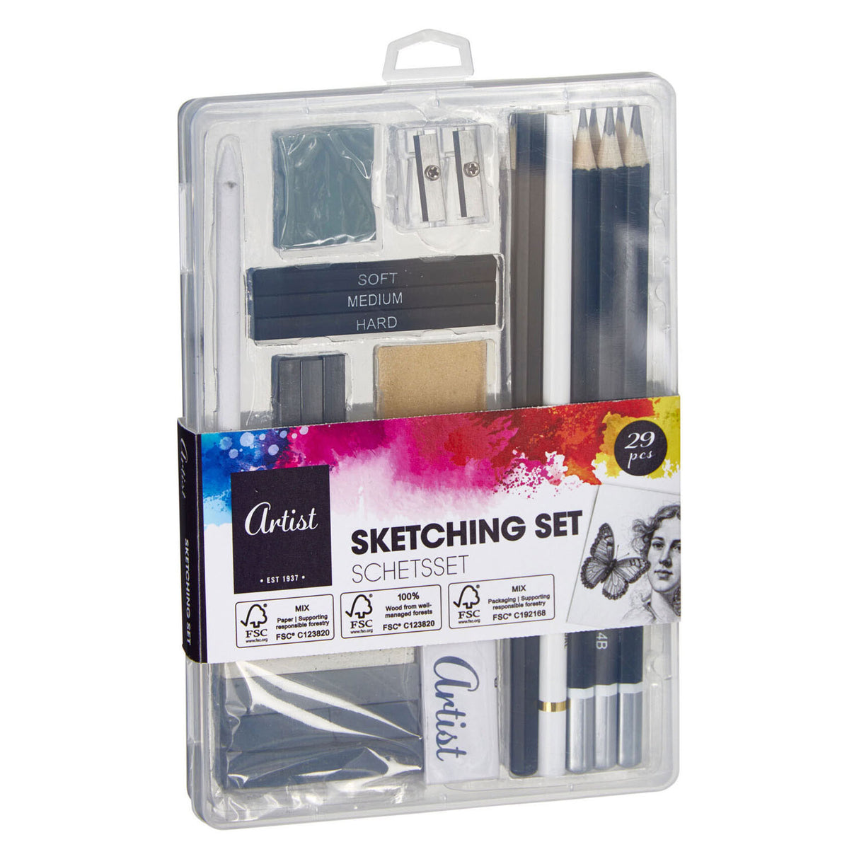 Complete schets set - 29dlg.