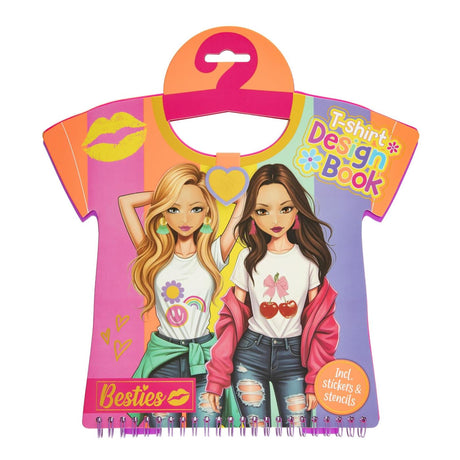 Kreativ Handwierksgrupp Besties T-Shirt Design Buch 20 Blieder