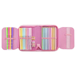 Besties filled pencil case 28 pieces