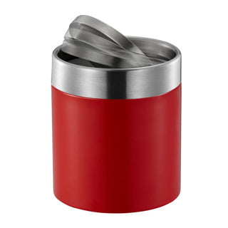 Eko stolný odpadkový kôš fandy 1,5l - červený | 2 ks