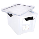 Iris Loftdicht Box 20l transparent 40x30x25 cm | 2 stk
