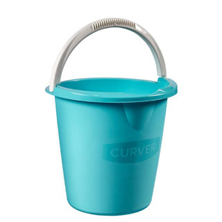 Curver kibiras 10l mėlynai baltas