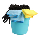Curver bucket 10L blue white