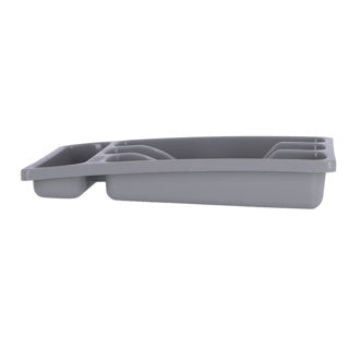 Zásobník na příbory Curver 4 přihrádky - 33x20x6 cm - světle šedá