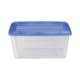 Iris top box 15l 39x29x18.6 cm blue | 2 pcs