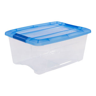 Iris top box 15l 39x29x18.6 cm blue | 2 pcs